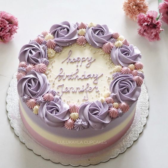 celebration pety rose celebration sprincle cake